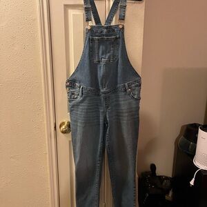 Isabel Maternity by Ingrid & Isabel Blue Denim Jumpsuit